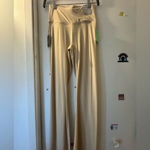 Forever 21 Cream Boot Cut Pants